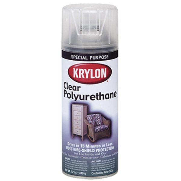 Krylon Krylon K07005777 11 oz Polyurethane Coatings Gloss Spray K07005777